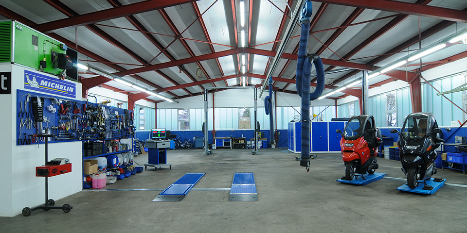 Werkstatthalle Ansicht 2
